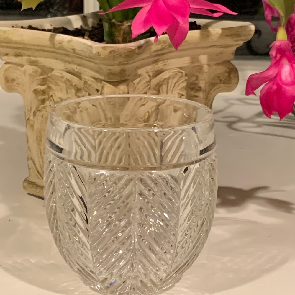 Ralph Lauren Crystal Votive Candle Holder